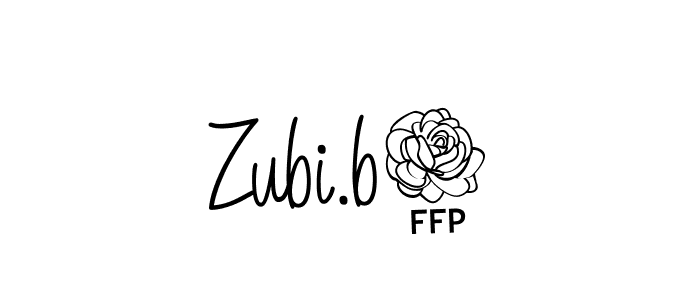 Design your own signature with our free online signature maker. With this signature software, you can create a handwritten (Angelique-Rose-font-FFP) signature for name Zubi.b8. Zubi.b8 signature style 5 images and pictures png