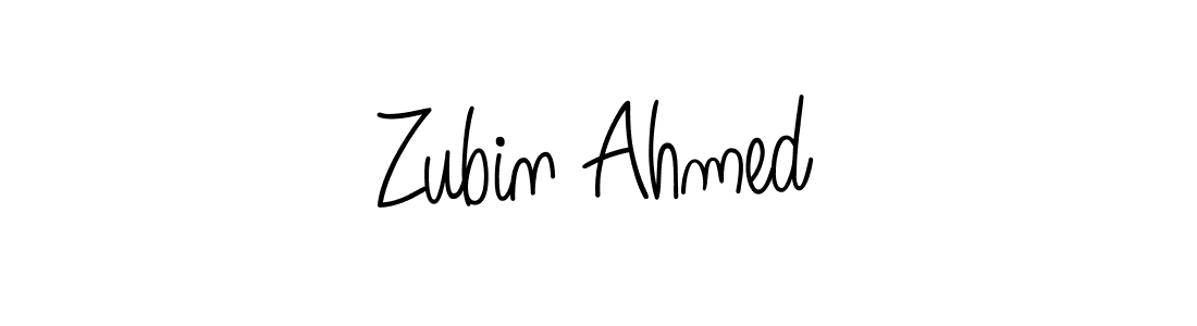 You can use this online signature creator to create a handwritten signature for the name Zubin Ahmed. This is the best online autograph maker. Zubin Ahmed signature style 5 images and pictures png