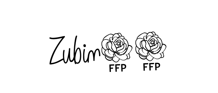 Use a signature maker to create a handwritten signature online. With this signature software, you can design (Angelique-Rose-font-FFP) your own signature for name Zubin06. Zubin06 signature style 5 images and pictures png