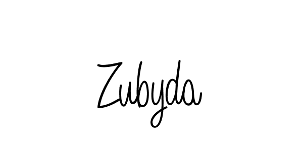 Also we have Zubyda name is the best signature style. Create professional handwritten signature collection using Angelique-Rose-font-FFP autograph style. Zubyda signature style 5 images and pictures png