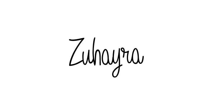 How to make Zuhayra signature? Angelique-Rose-font-FFP is a professional autograph style. Create handwritten signature for Zuhayra name. Zuhayra signature style 5 images and pictures png