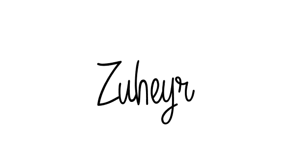 if you are searching for the best signature style for your name Zuheyr. so please give up your signature search. here we have designed multiple signature styles  using Angelique-Rose-font-FFP. Zuheyr signature style 5 images and pictures png