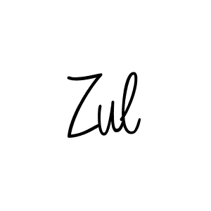 How to make Zul name signature. Use Angelique-Rose-font-FFP style for creating short signs online. This is the latest handwritten sign. Zul signature style 5 images and pictures png