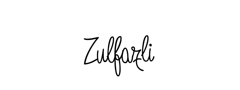 Zulfazli stylish signature style. Best Handwritten Sign (Angelique-Rose-font-FFP) for my name. Handwritten Signature Collection Ideas for my name Zulfazli. Zulfazli signature style 5 images and pictures png