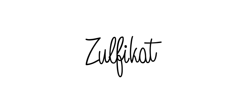 How to Draw Zulfikat signature style? Angelique-Rose-font-FFP is a latest design signature styles for name Zulfikat. Zulfikat signature style 5 images and pictures png