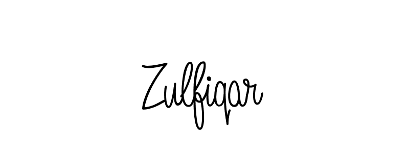 Zulfiqar stylish signature style. Best Handwritten Sign (Angelique-Rose-font-FFP) for my name. Handwritten Signature Collection Ideas for my name Zulfiqar. Zulfiqar signature style 5 images and pictures png