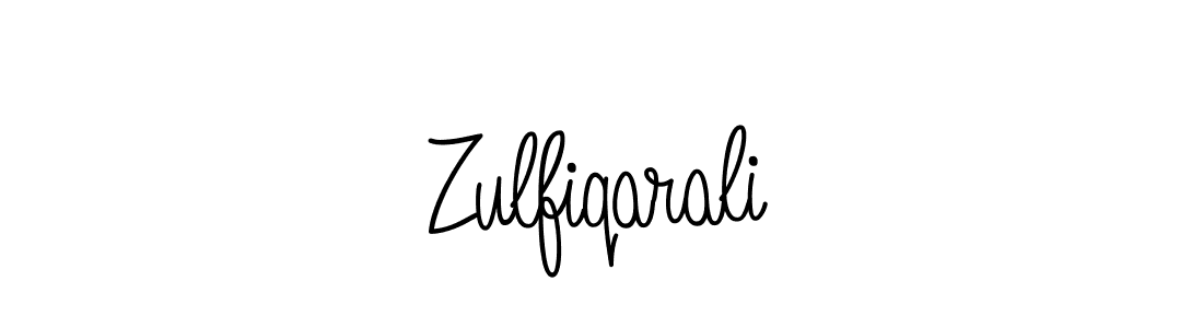 Design your own signature with our free online signature maker. With this signature software, you can create a handwritten (Angelique-Rose-font-FFP) signature for name Zulfiqarali. Zulfiqarali signature style 5 images and pictures png