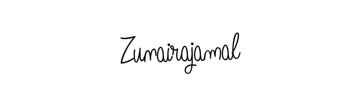 Make a beautiful signature design for name Zunairajamal. Use this online signature maker to create a handwritten signature for free. Zunairajamal signature style 5 images and pictures png