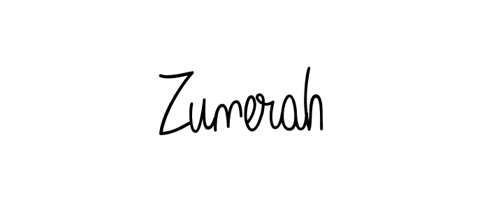 You should practise on your own different ways (Angelique-Rose-font-FFP) to write your name (Zunerah) in signature. don't let someone else do it for you. Zunerah signature style 5 images and pictures png