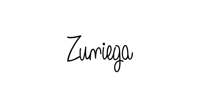 The best way (Angelique-Rose-font-FFP) to make a short signature is to pick only two or three words in your name. The name Zuniega include a total of six letters. For converting this name. Zuniega signature style 5 images and pictures png