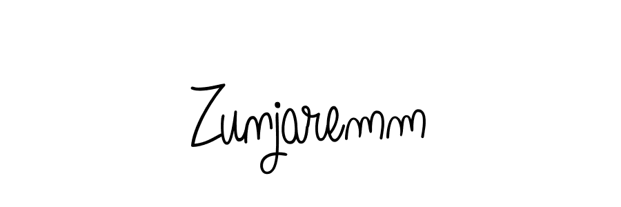 Use a signature maker to create a handwritten signature online. With this signature software, you can design (Angelique-Rose-font-FFP) your own signature for name Zunjaremm. Zunjaremm signature style 5 images and pictures png