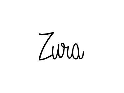 You should practise on your own different ways (Angelique-Rose-font-FFP) to write your name (Zura) in signature. don't let someone else do it for you. Zura signature style 5 images and pictures png