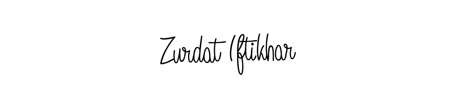 You can use this online signature creator to create a handwritten signature for the name Zurdat Iftikhar. This is the best online autograph maker. Zurdat Iftikhar signature style 5 images and pictures png