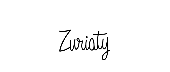 The best way (Angelique-Rose-font-FFP) to make a short signature is to pick only two or three words in your name. The name Zuriaty include a total of six letters. For converting this name. Zuriaty signature style 5 images and pictures png
