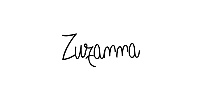 if you are searching for the best signature style for your name Zuzanna. so please give up your signature search. here we have designed multiple signature styles  using Angelique-Rose-font-FFP. Zuzanna signature style 5 images and pictures png