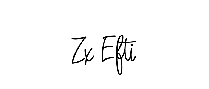 You should practise on your own different ways (Angelique-Rose-font-FFP) to write your name (Zx Efti) in signature. don't let someone else do it for you. Zx Efti signature style 5 images and pictures png