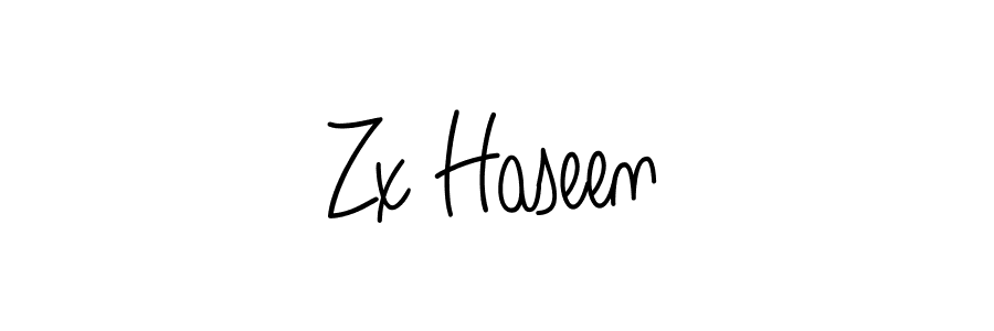 Check out images of Autograph of Zx Haseen name. Actor Zx Haseen Signature Style. Angelique-Rose-font-FFP is a professional sign style online. Zx Haseen signature style 5 images and pictures png