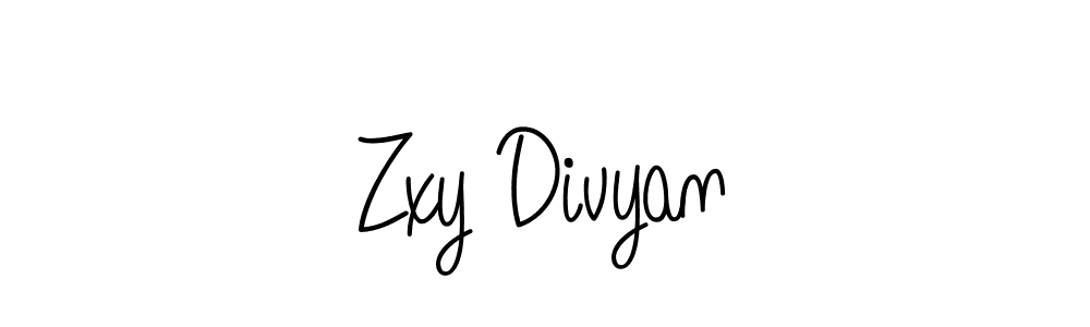Once you've used our free online signature maker to create your best signature Angelique-Rose-font-FFP style, it's time to enjoy all of the benefits that Zxy Divyan name signing documents. Zxy Divyan signature style 5 images and pictures png