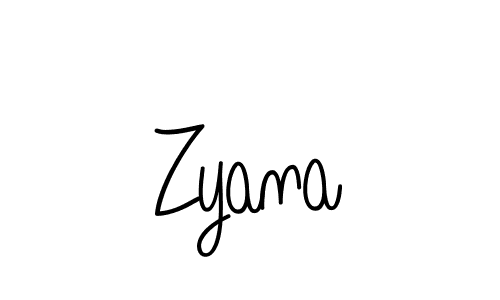 Make a beautiful signature design for name Zyana. Use this online signature maker to create a handwritten signature for free. Zyana signature style 5 images and pictures png