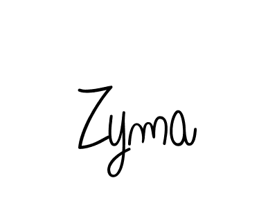 Create a beautiful signature design for name Zyma. With this signature (Angelique-Rose-font-FFP) fonts, you can make a handwritten signature for free. Zyma signature style 5 images and pictures png