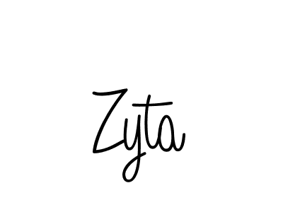 Best and Professional Signature Style for Zyta. Angelique-Rose-font-FFP Best Signature Style Collection. Zyta signature style 5 images and pictures png