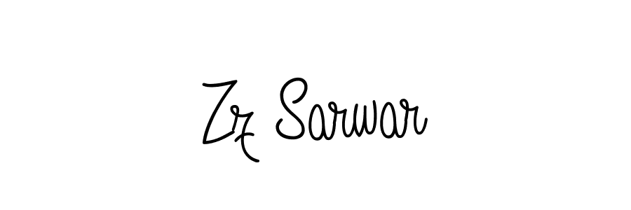 How to make Zz Sarwar signature? Angelique-Rose-font-FFP is a professional autograph style. Create handwritten signature for Zz Sarwar name. Zz Sarwar signature style 5 images and pictures png