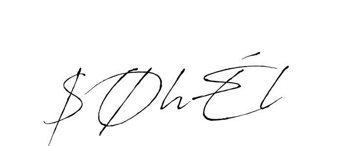 How to make $ØhÉl name signature. Use Antro_Vectra style for creating short signs online. This is the latest handwritten sign. $ØhÉl signature style 6 images and pictures png