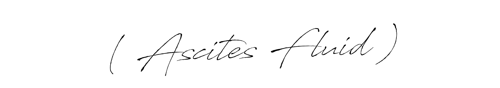 Make a beautiful signature design for name ( Ascites Fluid ). Use this online signature maker to create a handwritten signature for free. ( Ascites Fluid ) signature style 6 images and pictures png