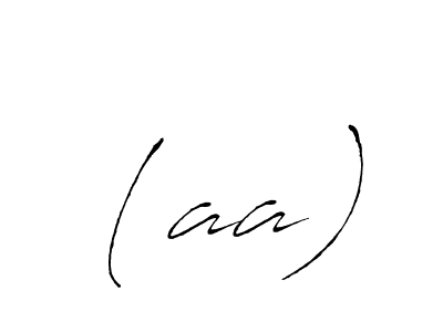 (aa) stylish signature style. Best Handwritten Sign (Antro_Vectra) for my name. Handwritten Signature Collection Ideas for my name (aa). (aa) signature style 6 images and pictures png