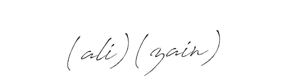 Also we have (ali)(zain) name is the best signature style. Create professional handwritten signature collection using Antro_Vectra autograph style. (ali)(zain) signature style 6 images and pictures png