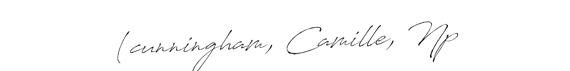 How to make (cunningham, Camille, Np signature? Antro_Vectra is a professional autograph style. Create handwritten signature for (cunningham, Camille, Np name. (cunningham, Camille, Np signature style 6 images and pictures png