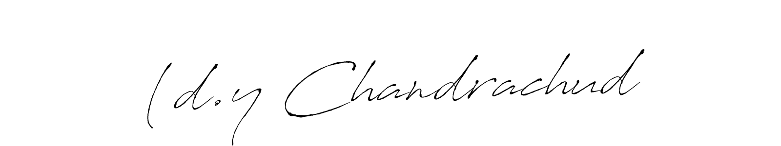 Antro_Vectra is a professional signature style that is perfect for those who want to add a touch of class to their signature. It is also a great choice for those who want to make their signature more unique. Get (d.y Chandrachud name to fancy signature for free. (d.y Chandrachud signature style 6 images and pictures png