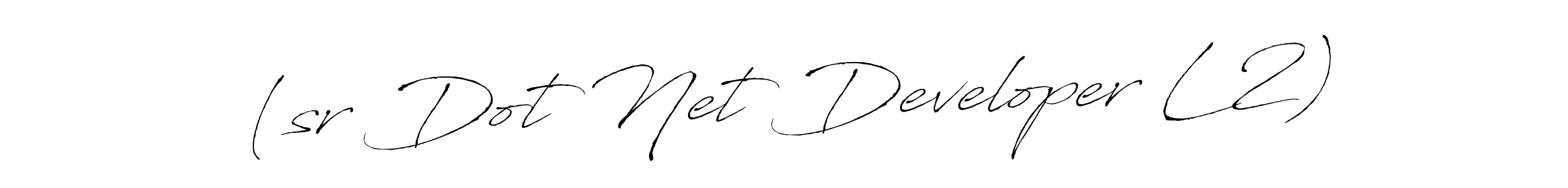 You can use this online signature creator to create a handwritten signature for the name (sr Dot Net Developer L2). This is the best online autograph maker. (sr Dot Net Developer L2) signature style 6 images and pictures png