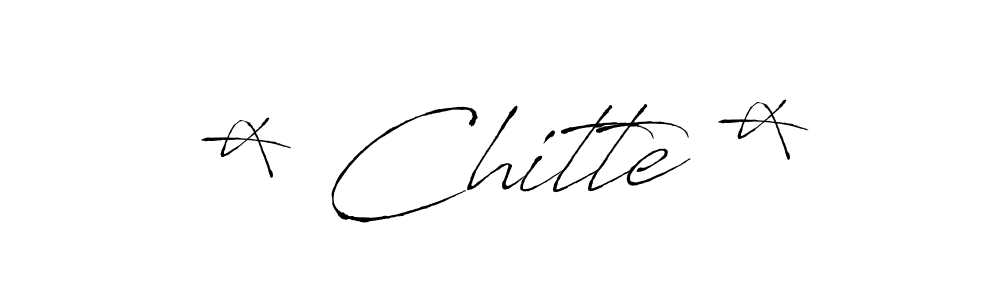 Here are the top 10 professional signature styles for the name * Chitte *. These are the best autograph styles you can use for your name. * Chitte * signature style 6 images and pictures png