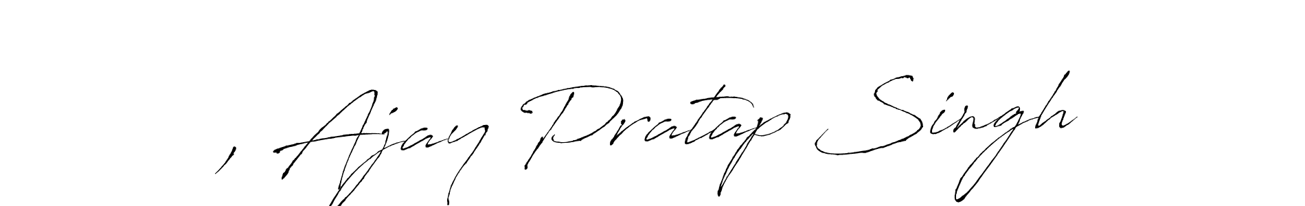 The best way (Antro_Vectra) to make a short signature is to pick only two or three words in your name. The name , Ajay Pratap Singh include a total of six letters. For converting this name. , Ajay Pratap Singh signature style 6 images and pictures png