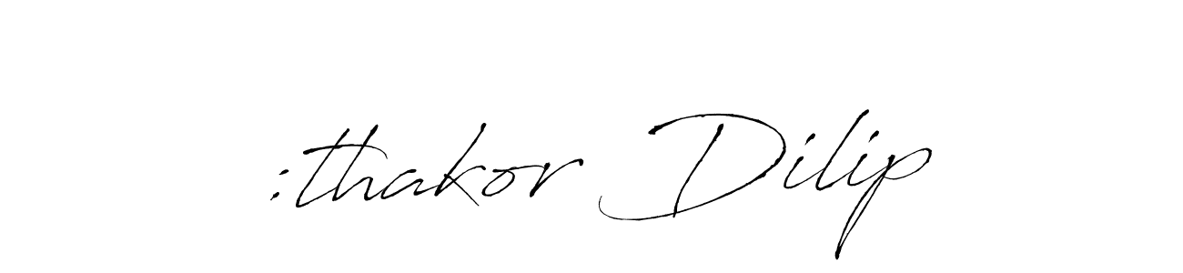 Similarly Antro_Vectra is the best handwritten signature design. Signature creator online .You can use it as an online autograph creator for name :thakor Dilip. :thakor Dilip signature style 6 images and pictures png