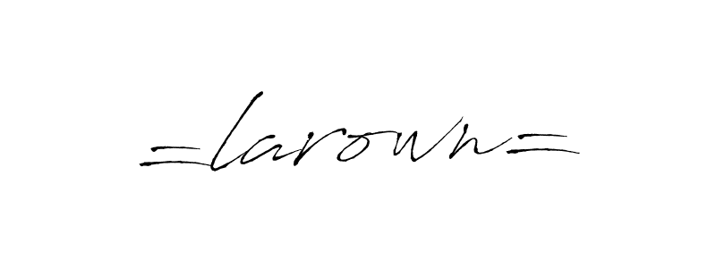 Here are the top 10 professional signature styles for the name =larown=. These are the best autograph styles you can use for your name. =larown= signature style 6 images and pictures png