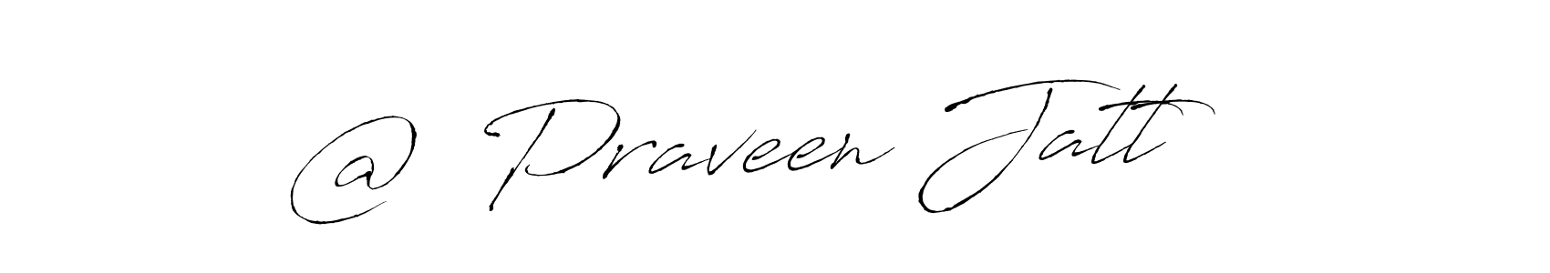 You can use this online signature creator to create a handwritten signature for the name @  Praveen Jatt  . This is the best online autograph maker. @  Praveen Jatt   signature style 6 images and pictures png