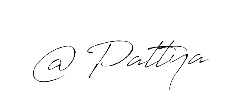 You can use this online signature creator to create a handwritten signature for the name @ Pattya. This is the best online autograph maker. @ Pattya signature style 6 images and pictures png