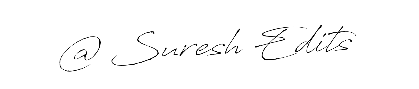 Similarly Antro_Vectra is the best handwritten signature design. Signature creator online .You can use it as an online autograph creator for name @ Suresh Edits. @ Suresh Edits signature style 6 images and pictures png