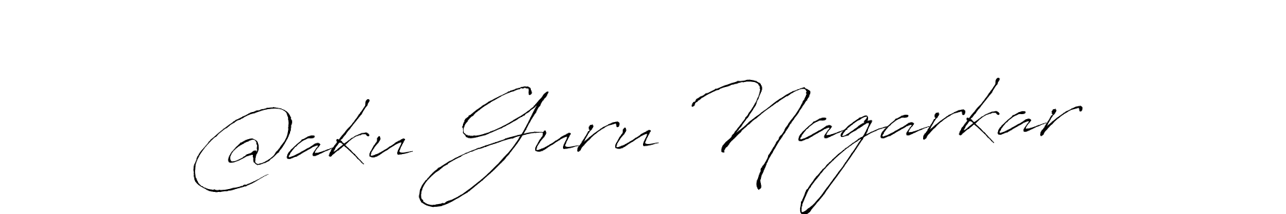 This is the best signature style for the @aku Guru Nagarkar name. Also you like these signature font (Antro_Vectra). Mix name signature. @aku Guru Nagarkar signature style 6 images and pictures png