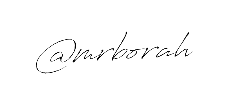 It looks lik you need a new signature style for name @mrborah. Design unique handwritten (Antro_Vectra) signature with our free signature maker in just a few clicks. @mrborah signature style 6 images and pictures png