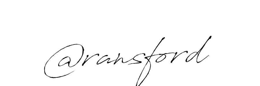 How to make @ransford name signature. Use Antro_Vectra style for creating short signs online. This is the latest handwritten sign. @ransford signature style 6 images and pictures png