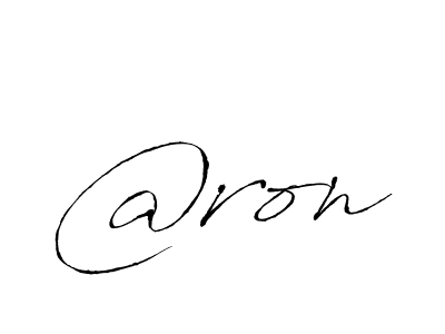 You should practise on your own different ways (Antro_Vectra) to write your name (@ron) in signature. don't let someone else do it for you. @ron signature style 6 images and pictures png