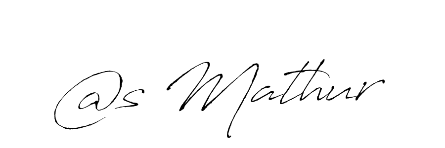 Antro_Vectra is a professional signature style that is perfect for those who want to add a touch of class to their signature. It is also a great choice for those who want to make their signature more unique. Get @s Mathur name to fancy signature for free. @s Mathur signature style 6 images and pictures png