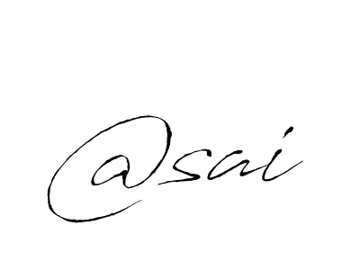 How to make @sai name signature. Use Antro_Vectra style for creating short signs online. This is the latest handwritten sign. @sai signature style 6 images and pictures png