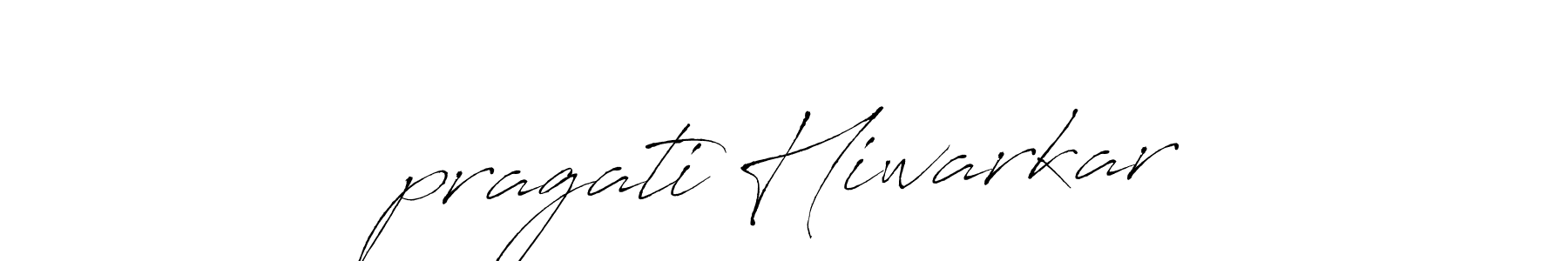 Design your own signature with our free online signature maker. With this signature software, you can create a handwritten (Antro_Vectra) signature for name  pragati Hiwarkar.  pragati Hiwarkar signature style 6 images and pictures png