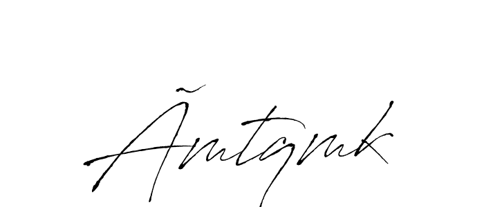 You should practise on your own different ways (Antro_Vectra) to write your name (Ãmtqmk) in signature. don't let someone else do it for you. Ãmtqmk signature style 6 images and pictures png