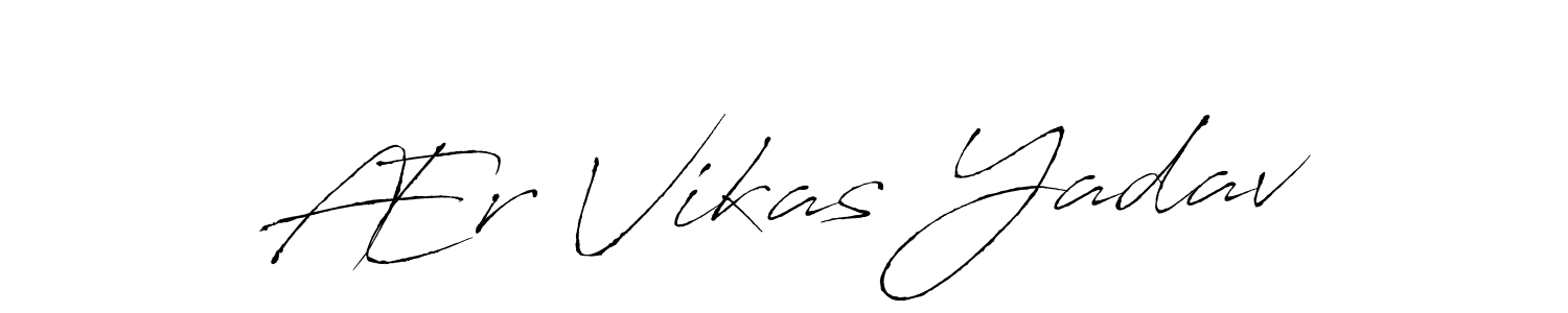 Also You can easily find your signature by using the search form. We will create Ær Vikas Yadav name handwritten signature images for you free of cost using Antro_Vectra sign style. Ær Vikas Yadav signature style 6 images and pictures png