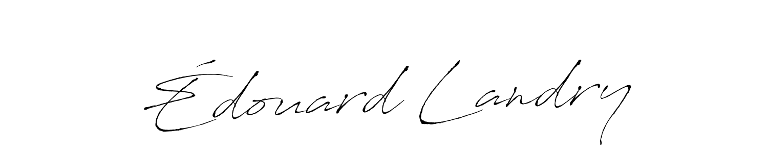 Once you've used our free online signature maker to create your best signature Antro_Vectra style, it's time to enjoy all of the benefits that Édouard Landry name signing documents. Édouard Landry signature style 6 images and pictures png